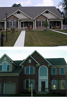 Two houses